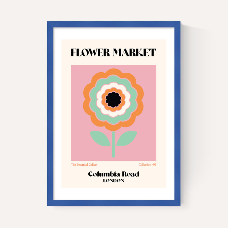 Columbia Road Flower Market by Luxe Poster Co