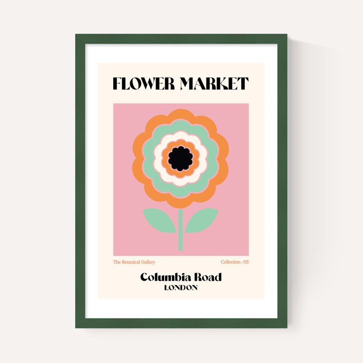 Columbia Road Flower Market by Luxe Poster Co