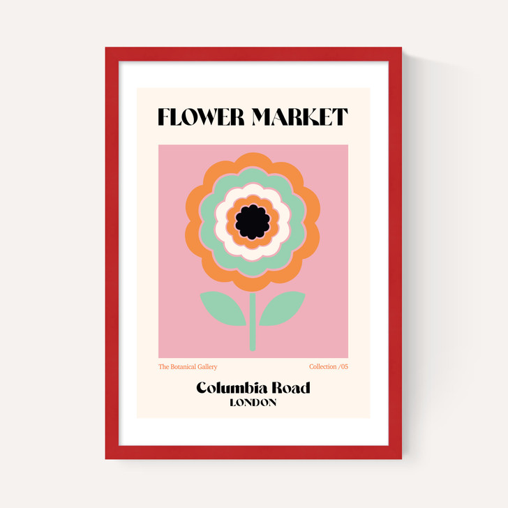Columbia Road Flower Market by Luxe Poster Co