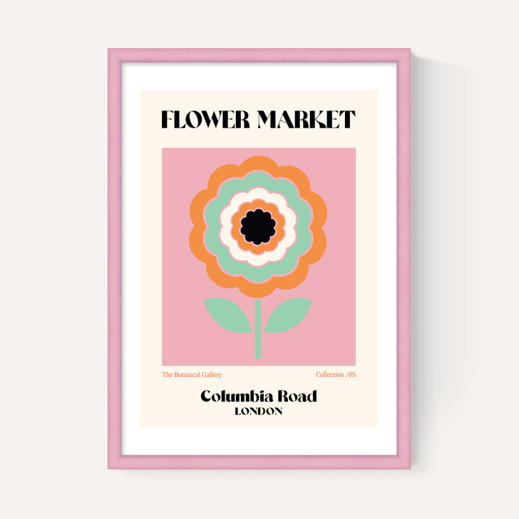 Columbia Road Flower Market by Luxe Poster Co