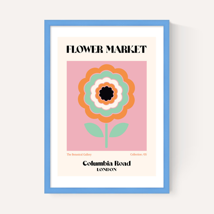 Columbia Road Flower Market by Luxe Poster Co