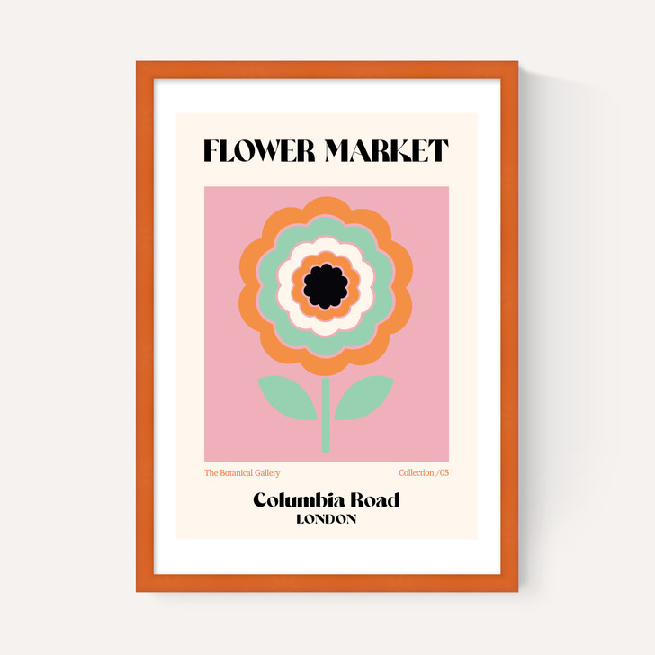 Columbia Road Flower Market by Luxe Poster Co