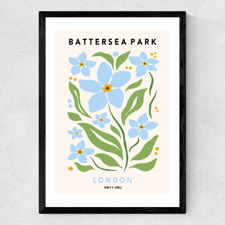 Battersea Park II Medium Black Frame Battersea Park II Medium Black Frame