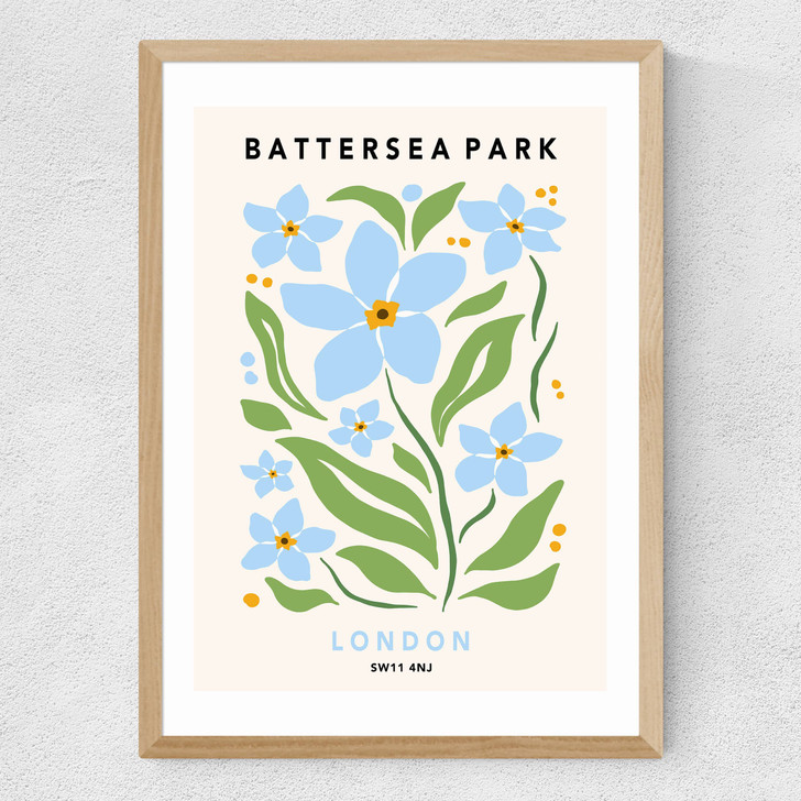 Battersea Park II Medium Oak Frame Battersea Park II Medium Oak Frame