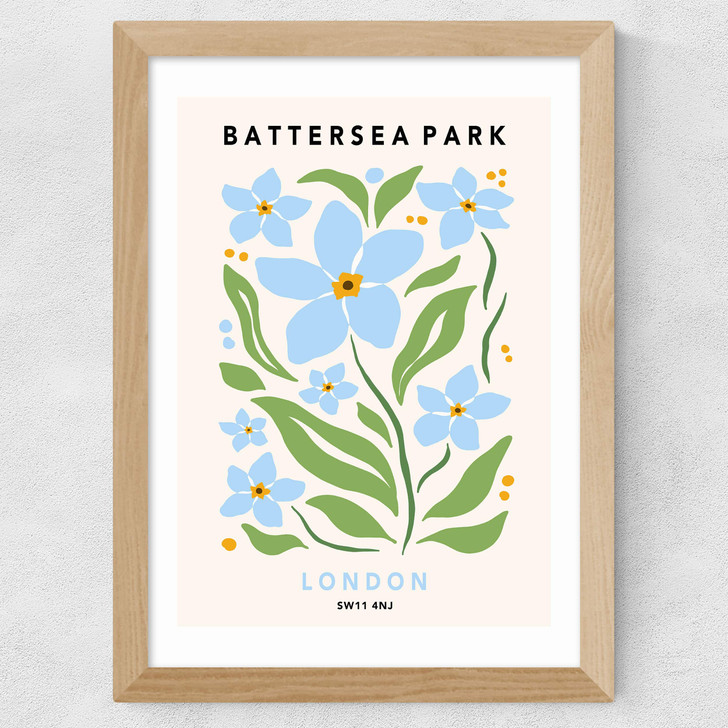 Battersea Park II Wide Oak Frame Battersea Park II Wide Oak Frame