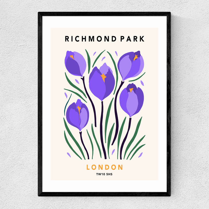 Richmond Park II Narrow Black Frame Richmond Park II Narrow Black Frame