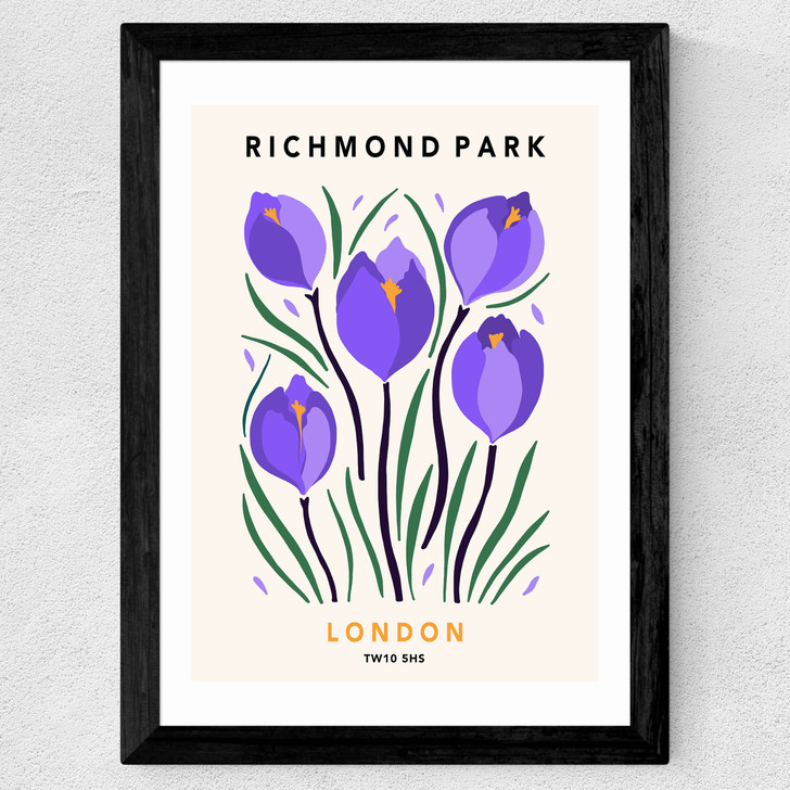 Richmond Park II Wide Black Frame Richmond Park II Wide Black Frame