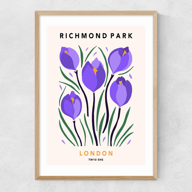 Richmond Park II Narrow Oak Frame Richmond Park II Narrow Oak Frame