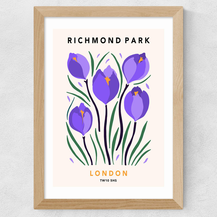 Richmond Park II Wide Oak Frame Richmond Park II Wide Oak Frame