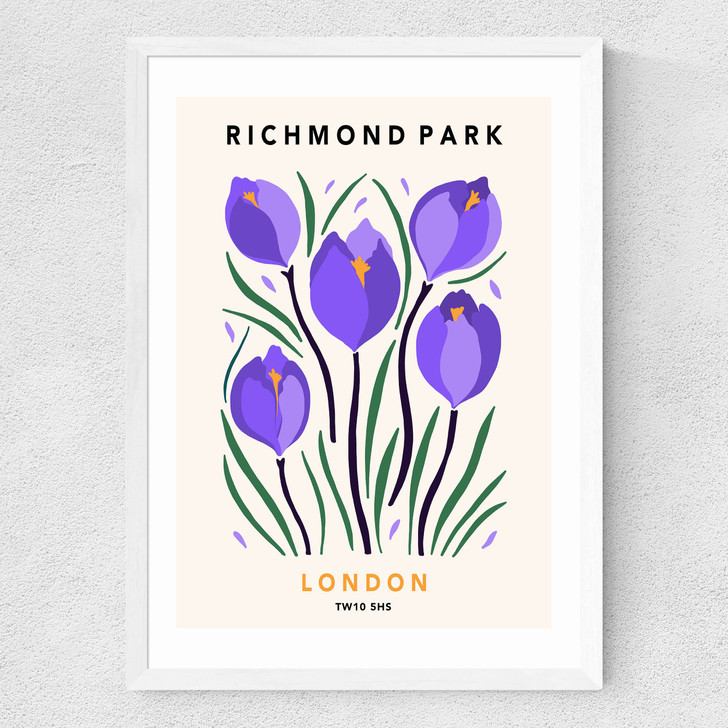Richmond Park II Medium White Frame Richmond Park II Medium White Frame