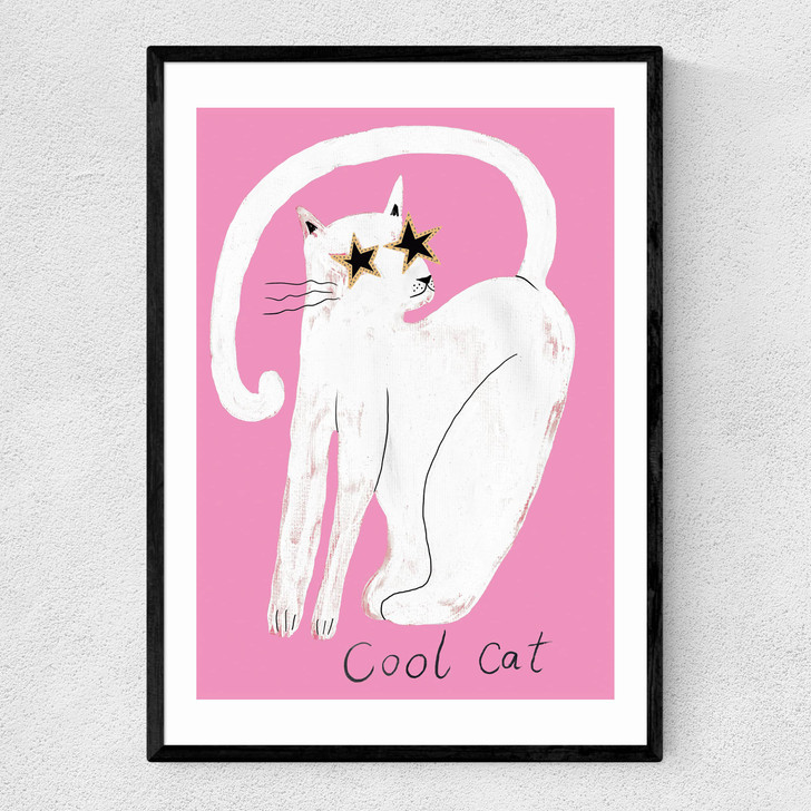 Cool Cat Narrow Black Frame Cool Cat Narrow Black Frame