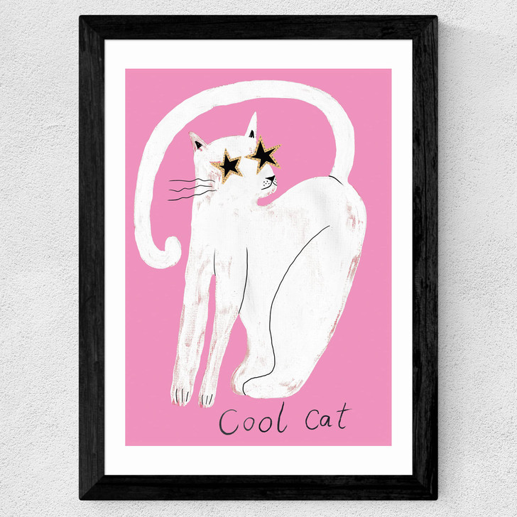 Cool Cat Wide Black Frame Cool Cat Wide Black Frame