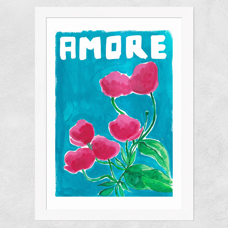 Amore Wide White Frame Amore Wide White Frame
