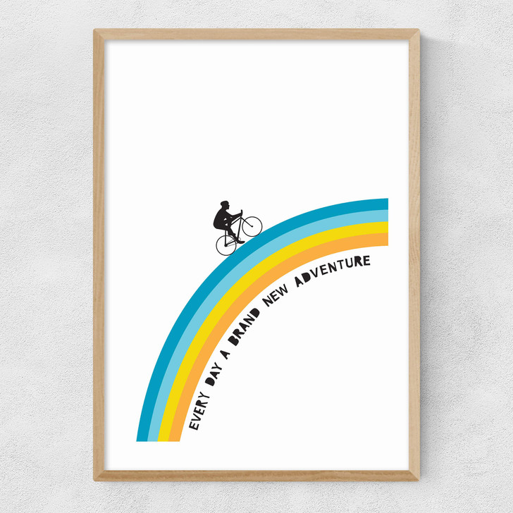 Adventure Bicycle Narrow Oak Frame