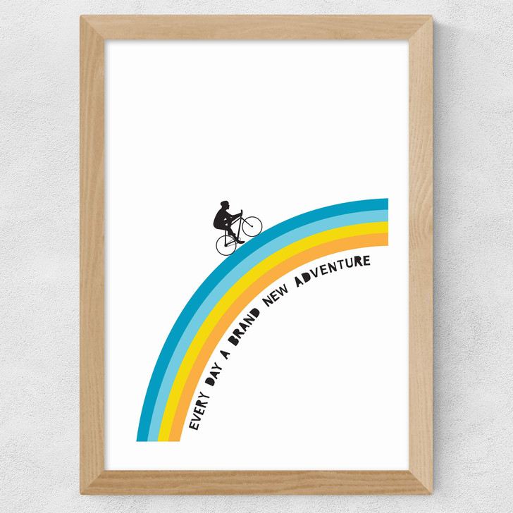 Adventure Bicycle Wide Oak Frame