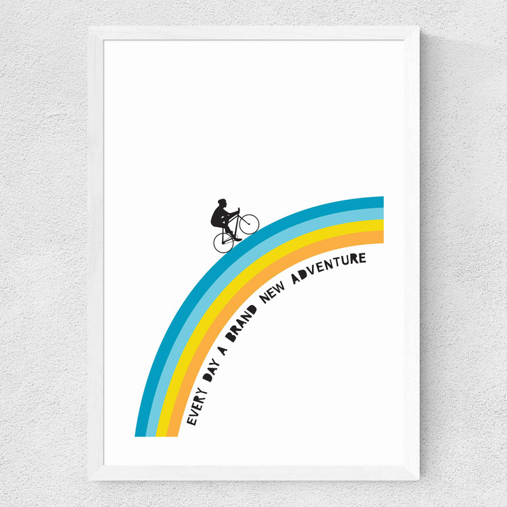 Adventure Bicycle Medium White Frame