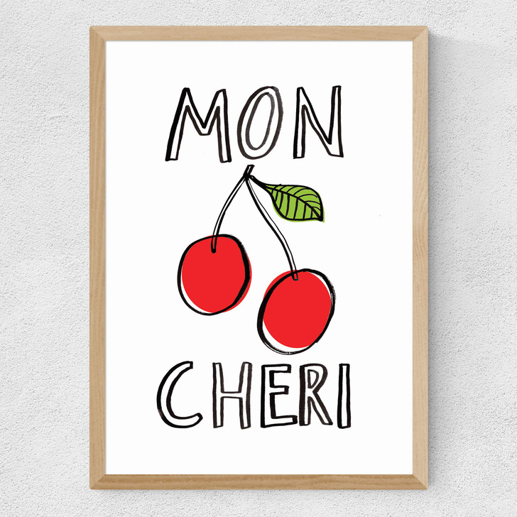 Mon Cheri Medium Oak Frame