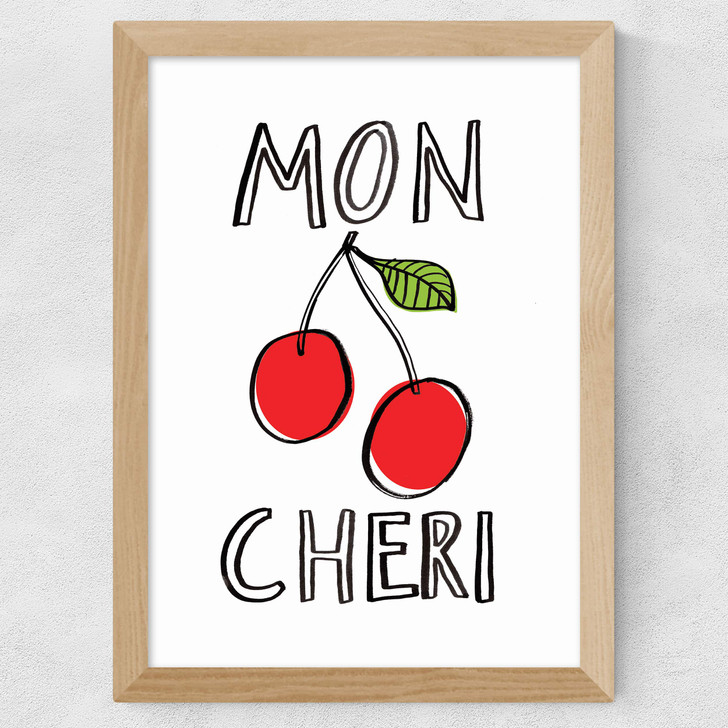 Mon Cheri Wide Oak Frame