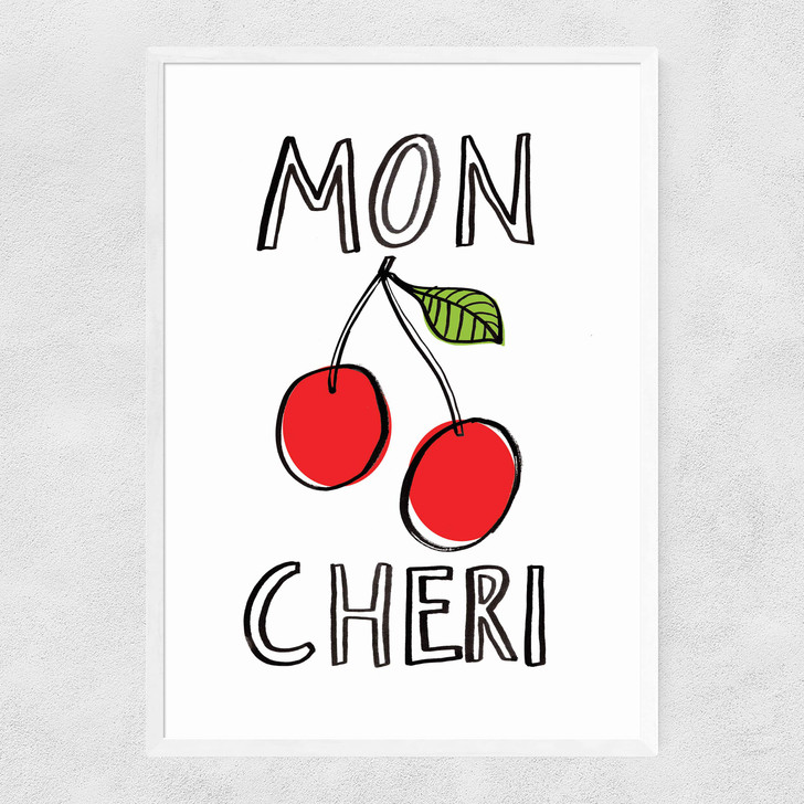Mon Cheri Narrow White Frame