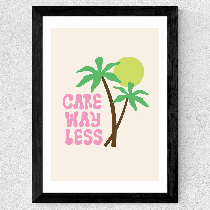 Care Way Less Wide Black Frame