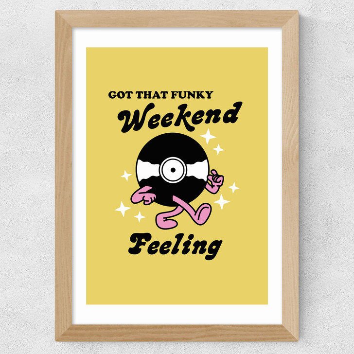 Feeling Wide Oak Frame Feeling Wide Oak Frame