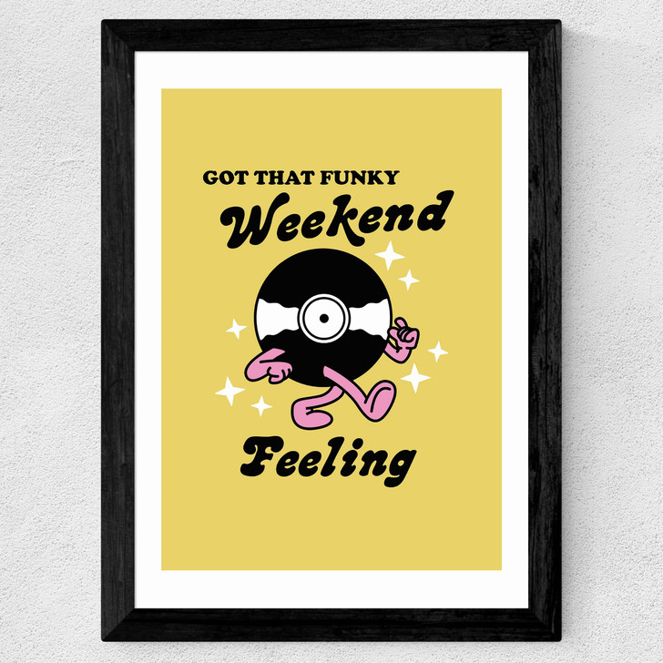 Feeling Wide Black Frame