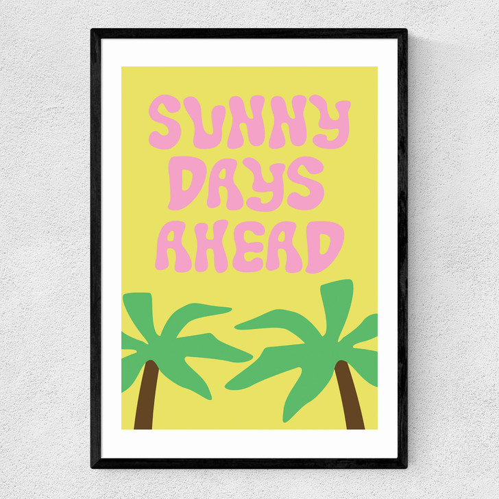 Sunny Days Narrow Black Frame Sunny Days Narrow Black Frame