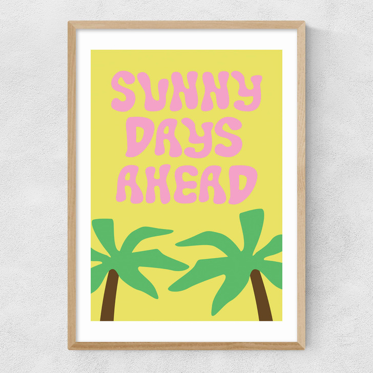 Sunny Days Narrow Oak Frame Sunny Days Narrow Oak Frame