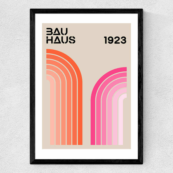 Bauhaus Rainbow Medium Black Frame