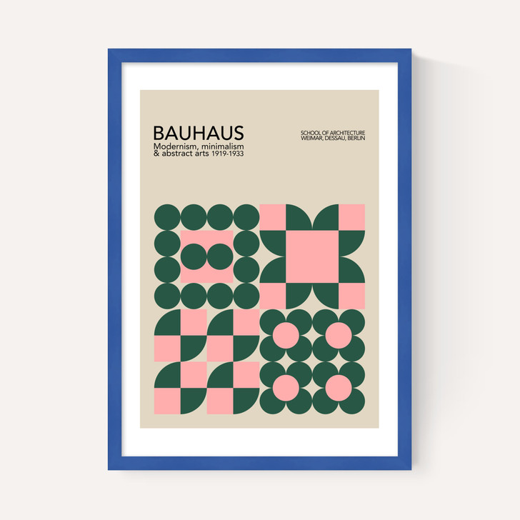 Pink & Green Bauhaus