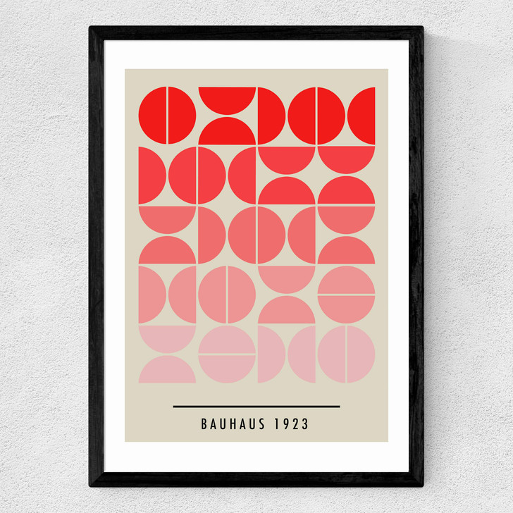 Red Bauhaus Gradient