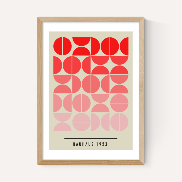 Red Bauhaus Gradient