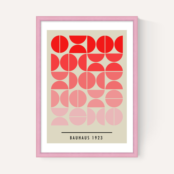 Red Bauhaus Gradient