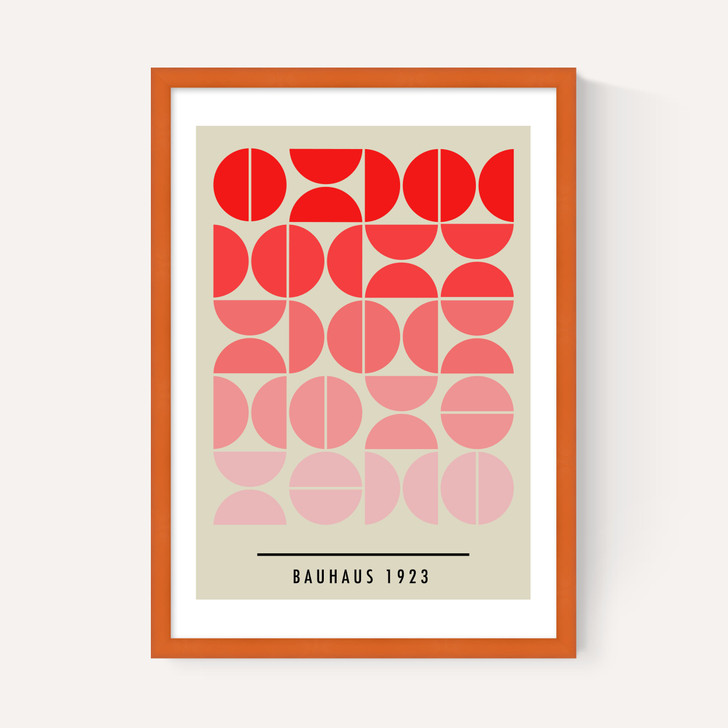 Red Bauhaus Gradient