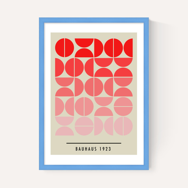 Red Bauhaus Gradient
