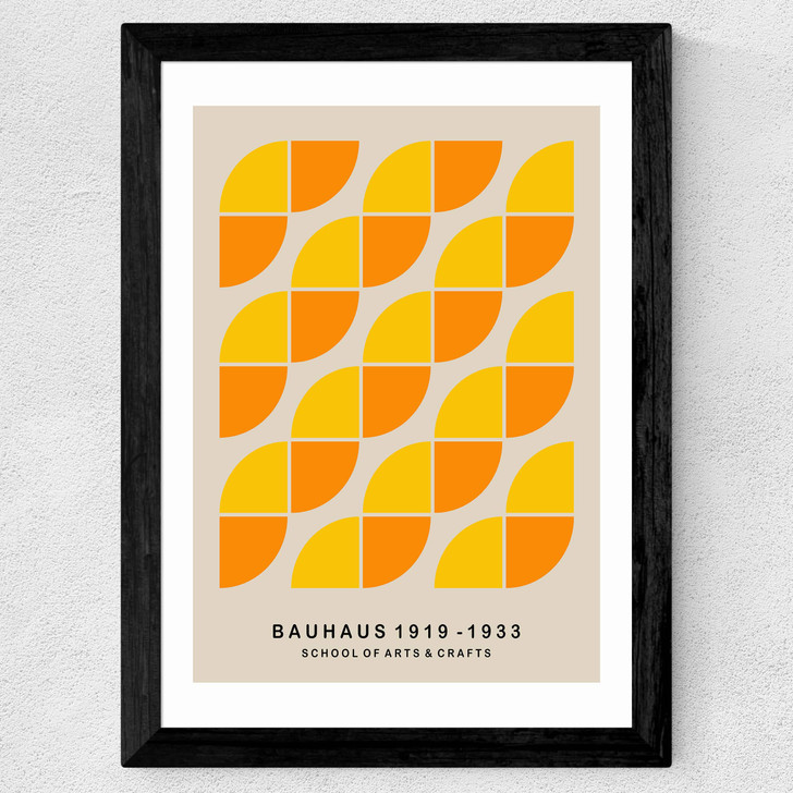 Yellow & Orange Bauhaus