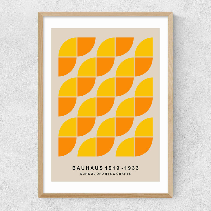 Yellow & Orange Bauhaus