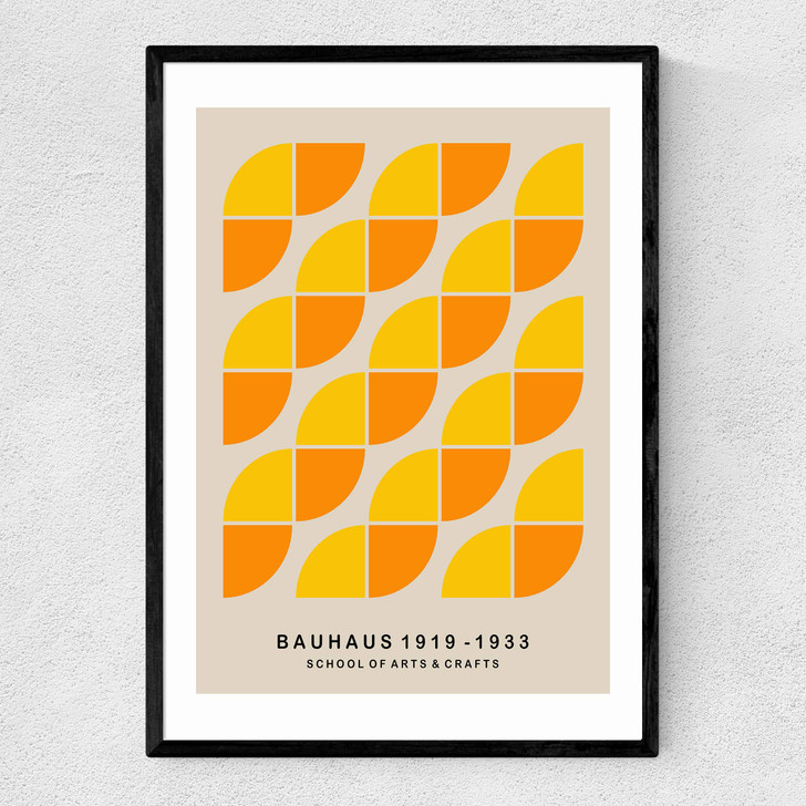 Yellow & Orange Bauhaus