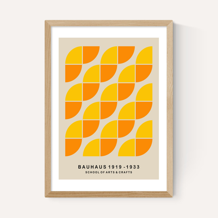 Yellow & Orange Bauhaus