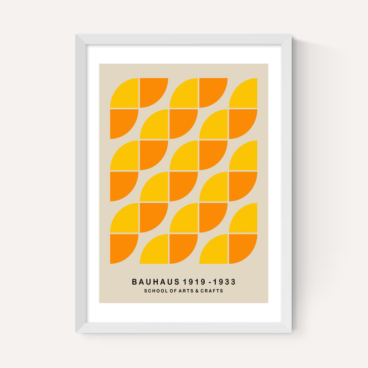 Yellow & Orange Bauhaus