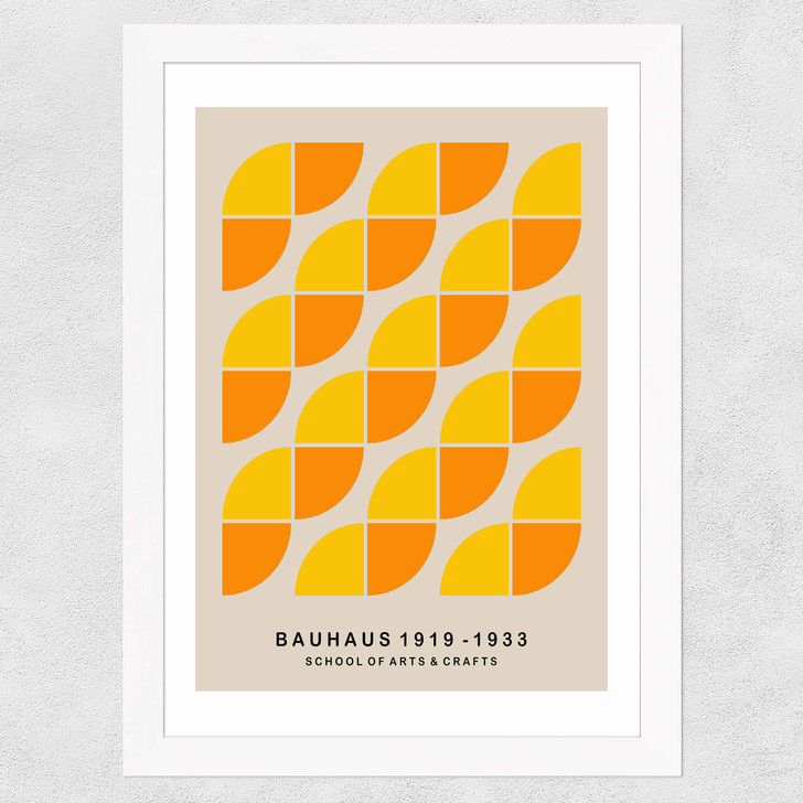 Yellow & Orange Bauhaus