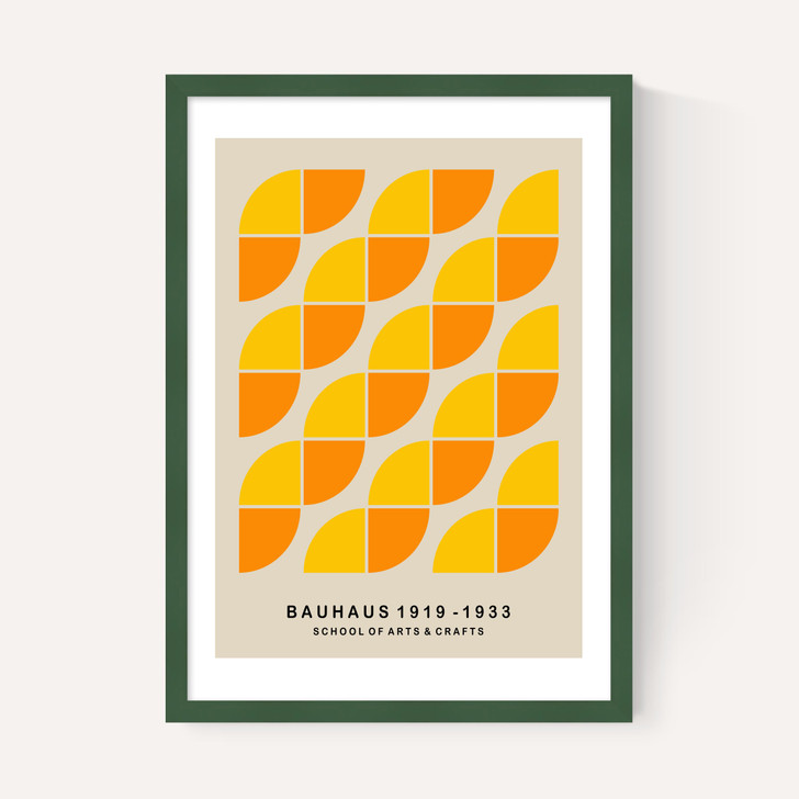 Yellow & Orange Bauhaus