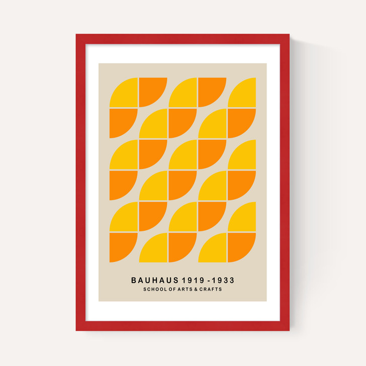 Yellow & Orange Bauhaus