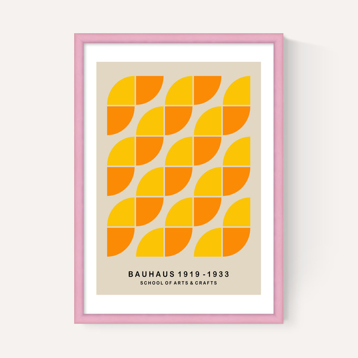 Yellow & Orange Bauhaus