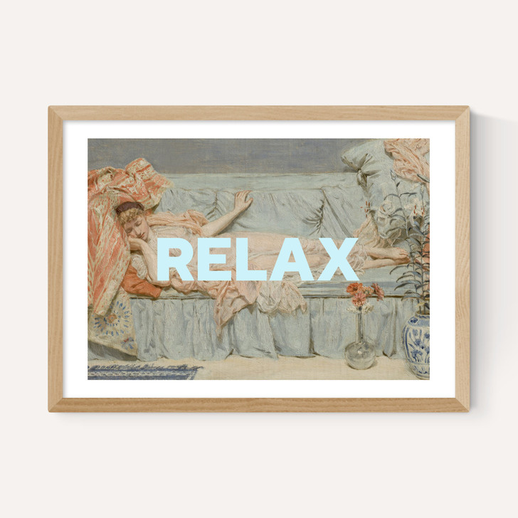 Relax by Oh Fine! Art