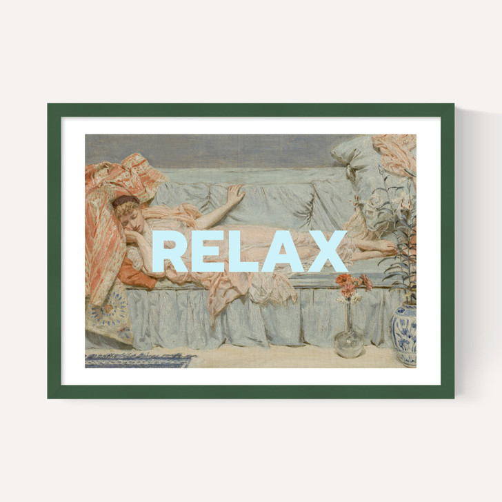 Relax by Oh Fine! Art