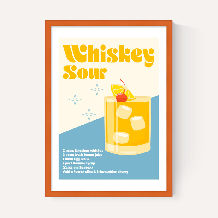 Whiskey Sour Cocktail