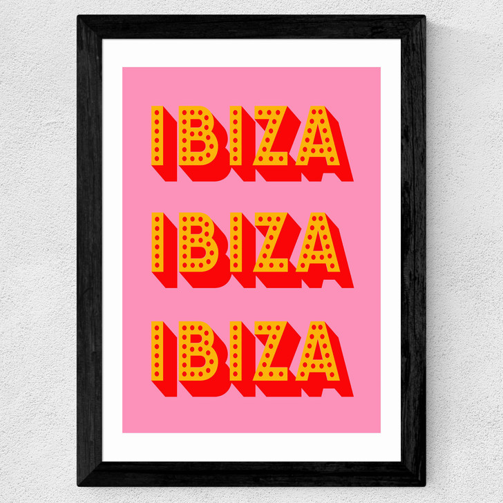 Ibiza Wide Black Frame Ibiza Wide Black Frame