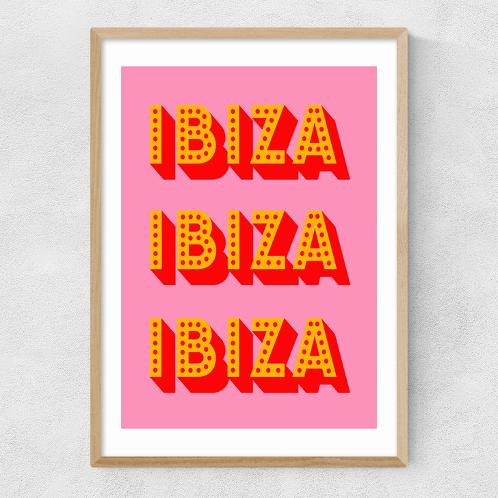 Ibiza Narrow Oak Frame Ibiza Narrow Oak Frame