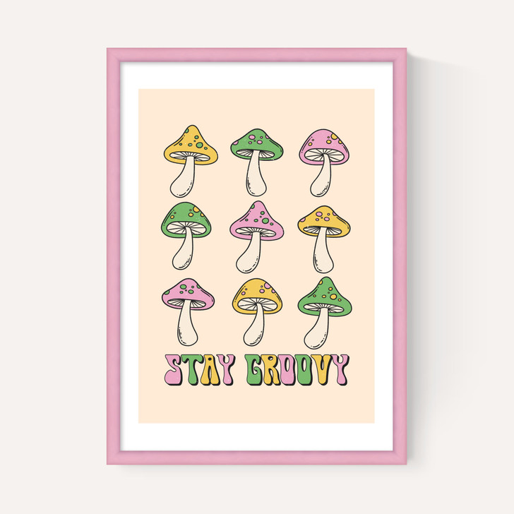 Stay Groovy Mushroom